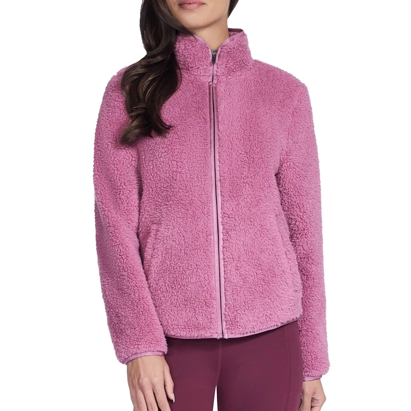 Skechers Women's Skech-Sherpa Jacket Pink