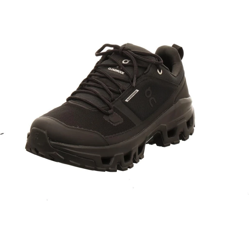 On Running CLOUDROCK Low WP Sneaker Black