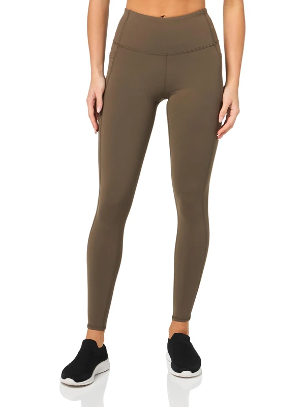 Skechers Women's GO WALK HW Legging, Green, XL
