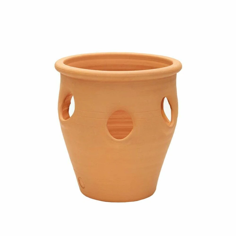 APTA 36cm Terracotta Herb Planter 36cm Durable Outdoor Garden Pot - Image 1