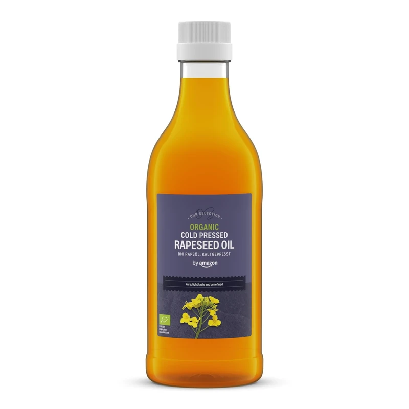 by Amazon Our Selection Organic Cold Pressed Rapeseed Oil, 1L