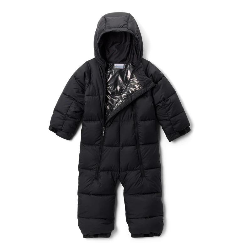 Columbia Youth Toddler Pike Lake Suit, Snowsuit Romper, Black, 2T