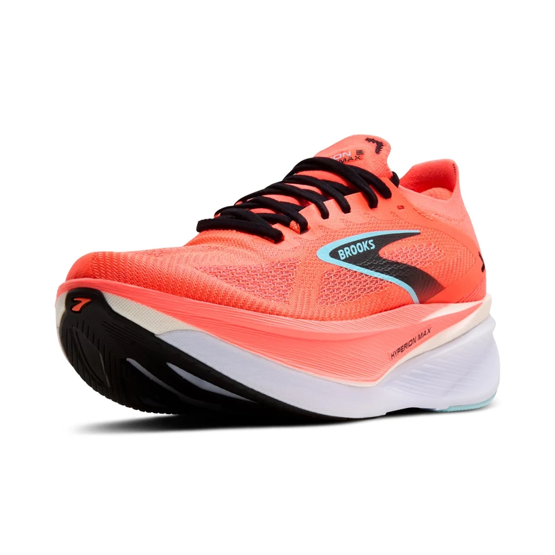 Brooks Hyperion Max 3 Road Running Shoes Mens Fiery Coral 8 UK