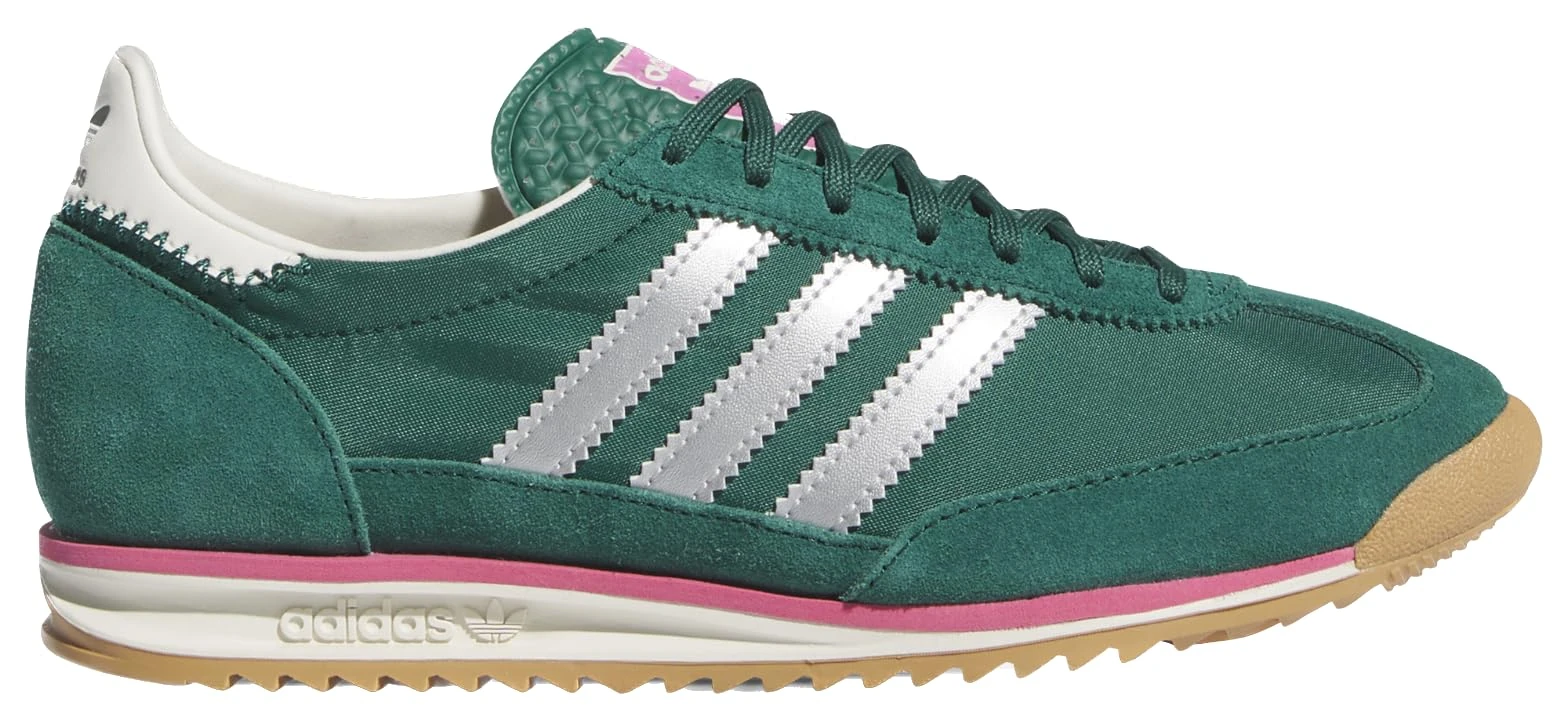 adidas SL72 Womens Shoes, Green Rose Pink Silver, 6.5 UK