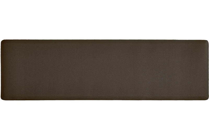 OnesCosy Kitchen Rugs Kitchen Mats for Floor,Cushioned 17.3"x60" Non-Slip Waterproof Washable Ergonomic Comfort Rugs Mats for Standing,Kitchen,Floor,Home,Office,Sink,Laundry,Brown