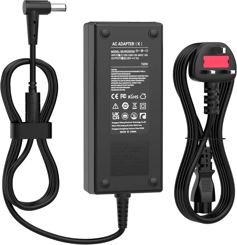 150W Laptop Charger Compatible with Asus TUF Gaming A15 A17 F15 F17 FX505 FX505DT FX505GT FX705GT FX566 FX705 FX506 FX706 FX766 A18-150P1A ROG G531GT G531GD ADP-150CH B Power Supply Adapter