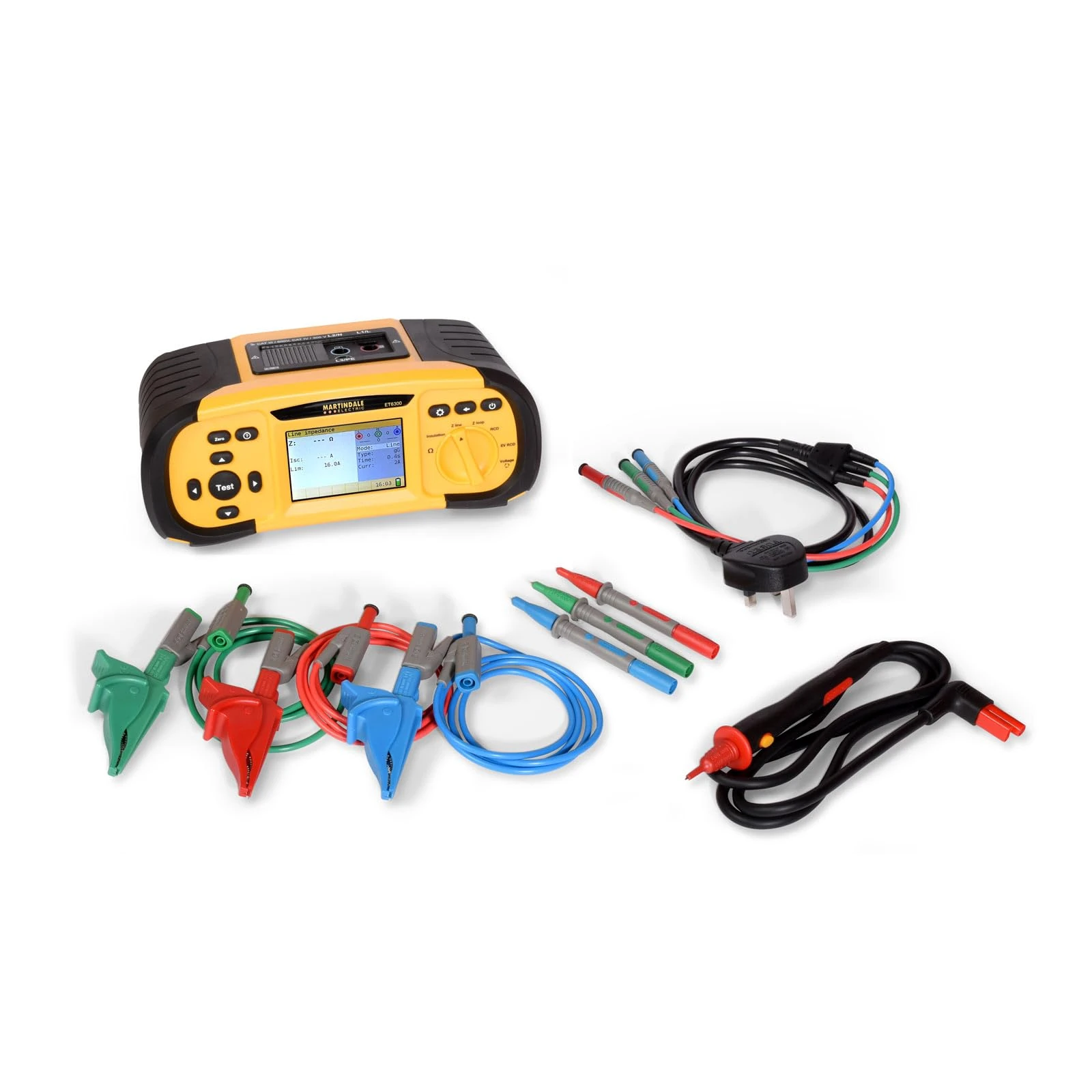 Martindale ET6300 Multifunction Tester – EV Ready with 18th Edition Compliance