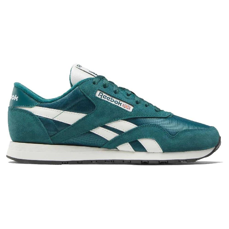 Reebok Men's Classic Nylon Sneaker, Retro Teal Retro Teal Chalk, 5.5 UK
