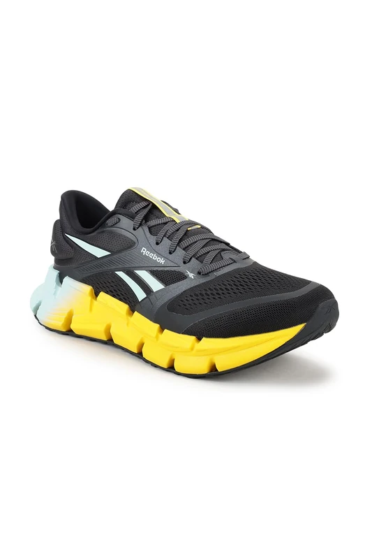 Reebok Men's Floatzig 2 Trainers, Washed Black Glitch Aqua Golden Haze, 7 UK - Image 1