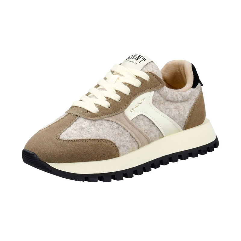 GANT FOOTWEAR Women Caffay Sneaker, Desert Taupe, 6 UK