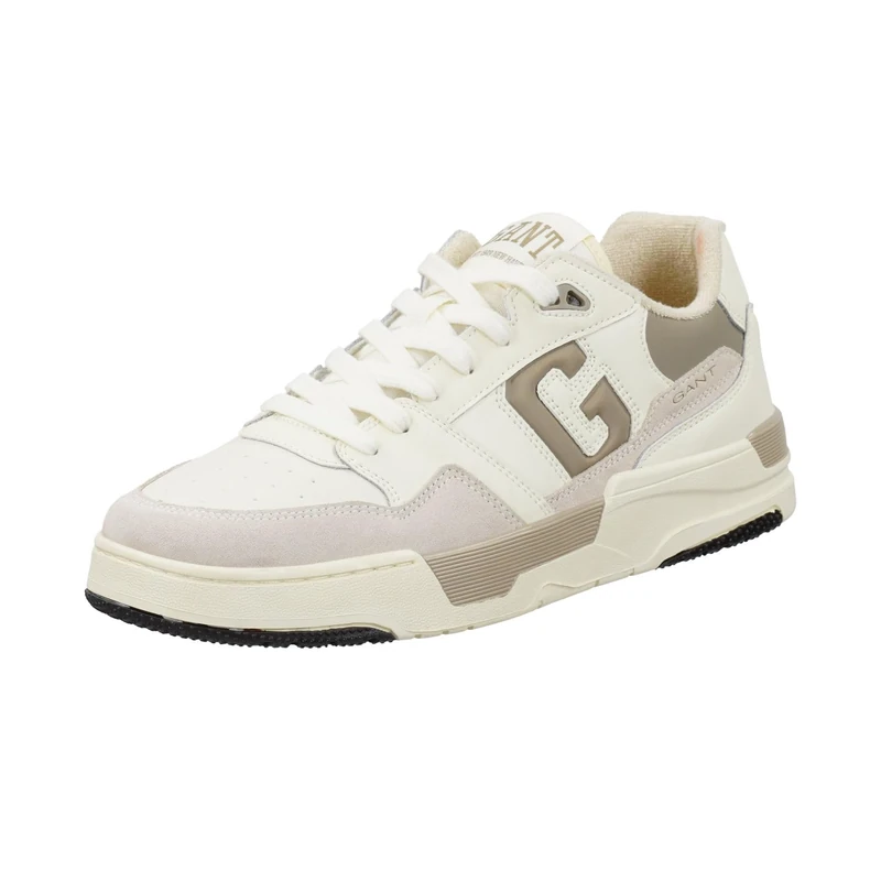 GANT FOOTWEAR Men Brookpal Sneaker, Off White, 10 UK