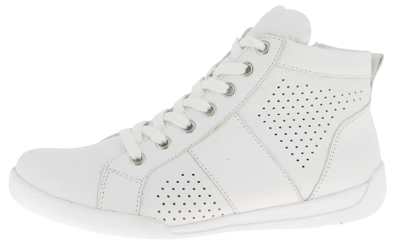 Andrea Conti Women's Damen Sneaker, White, 6.5 UK