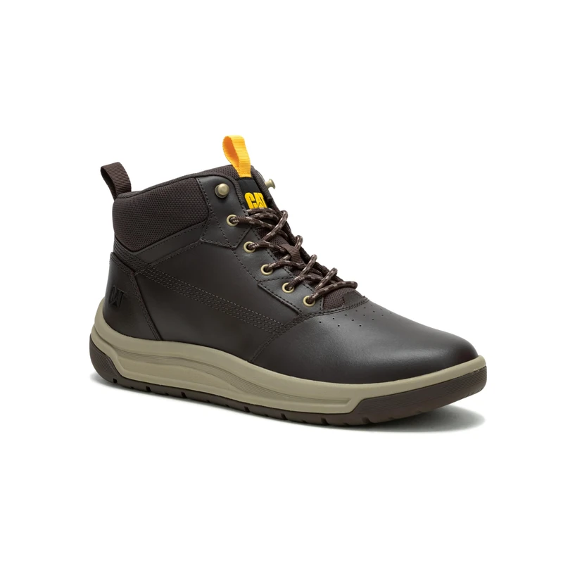 CAT Footwear Men's APA CUSH Sport Ankle Boot, Dark Brown, 12 UK