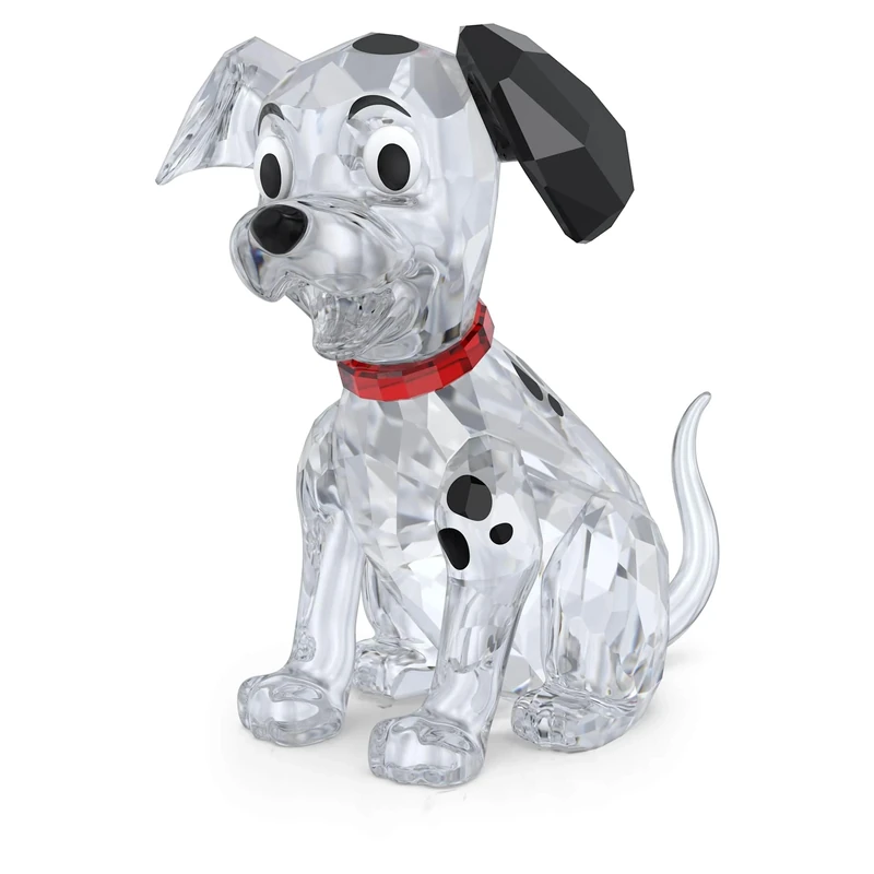 Swarovski Disney Classics 101 Dalmatians Lucky Figurine, Multicoloured Faceted Crystal, Part of the Disney Classics Collection - Image 1