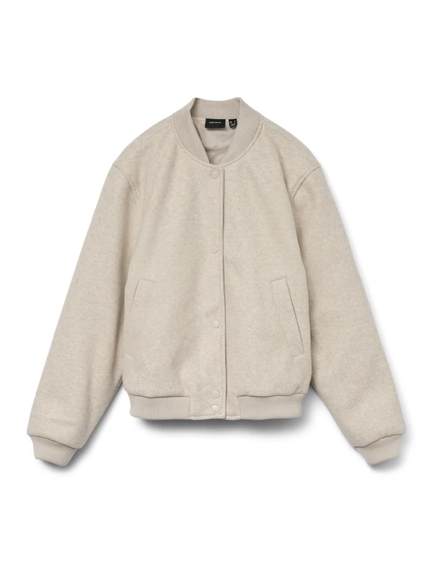 VERO MODA Bomber Jacket VMFORTUNE OTW Bomber Oatmeal, M