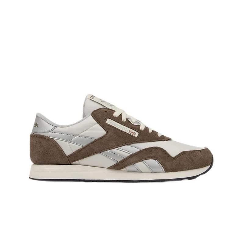Reebok Men's Classic Nylon Sneaker, Trek Grey Luxe Grey 1, 4 UK
