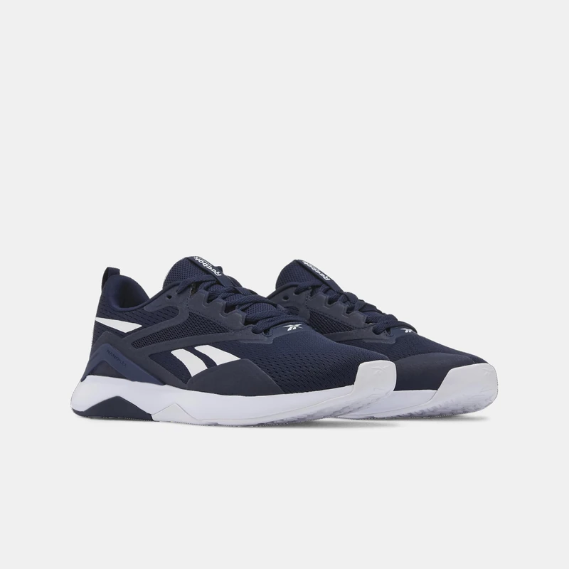 Reebok Men's Nanoflex Tr 2 Trainers, Vector Navy White Black, 10 UK