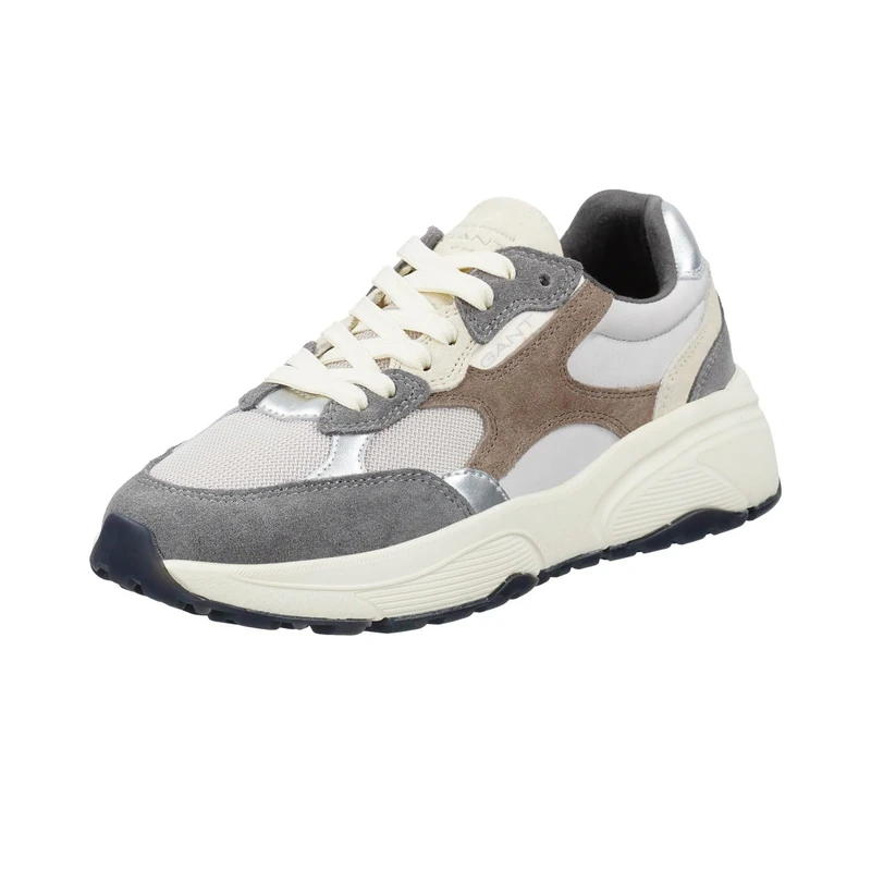GANT FOOTWEAR Women Newile Sneaker, Gray Multi, 6 UK