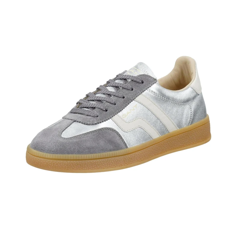 GANT FOOTWEAR Women Cuzima Sneaker, Silver, 8 UK