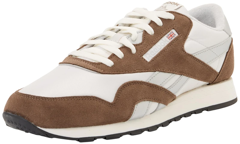 Reebok Men's Classic Nylon Sneaker, Trek Grey Luxe Grey 1, 11.5 UK