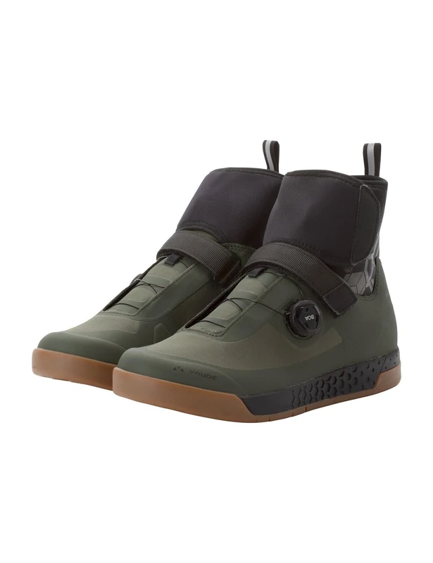 VAUDE Unisex Am Moab Mid Winter STX Cycling Shoes, Khaki, 12.5 UK