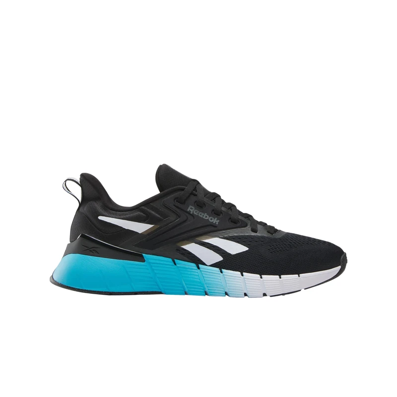 Reebok Men's Nano Gym Trainers, Black White Future Cyan, 12.5 UK