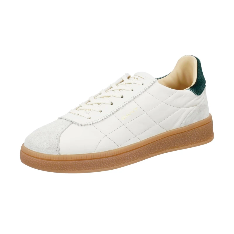 GANT FOOTWEAR Women Cuzima Sneaker, White Pine Green, 6 UK