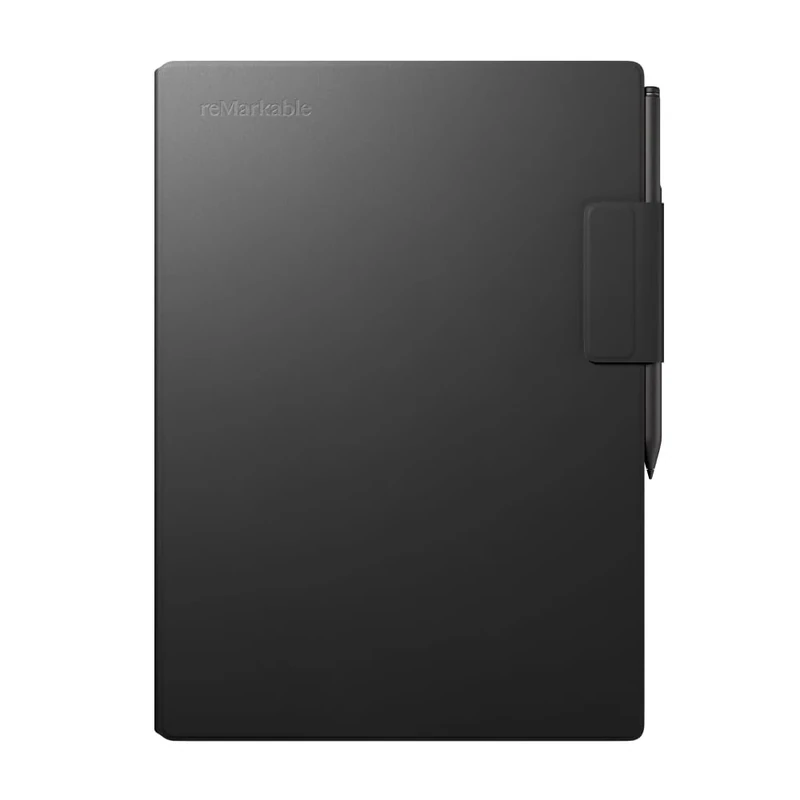 reMarkable Book Folio | Leather Case for Paper Pro | Black