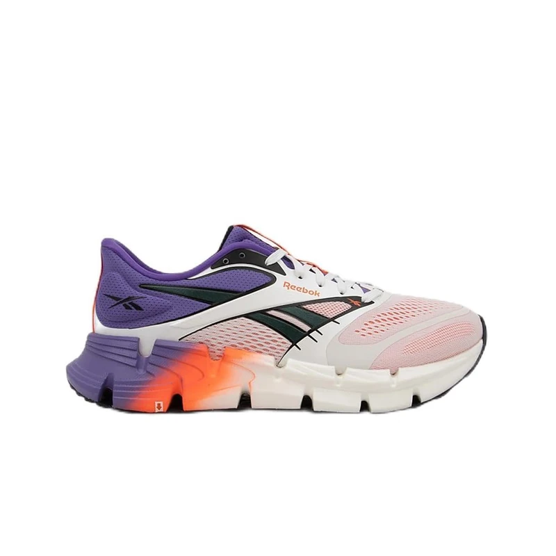 Reebok Men's Floatzig 2 Trainers, White Royal Purple Flash Orange, 14.5 UK