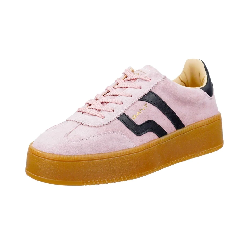 GANT FOOTWEAR Women Cuzmani Sneaker, Dusty Pink Black, 8.5 UK - Image 1