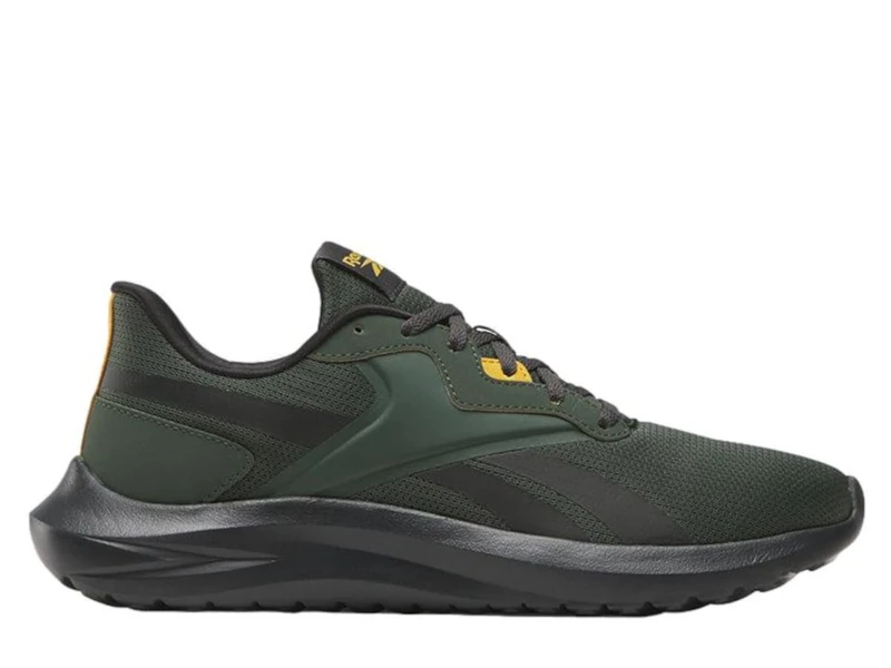 Reebok Mens Energen Lux Sneaker, Grit Green Washed Black Grit Gold, 12 UK