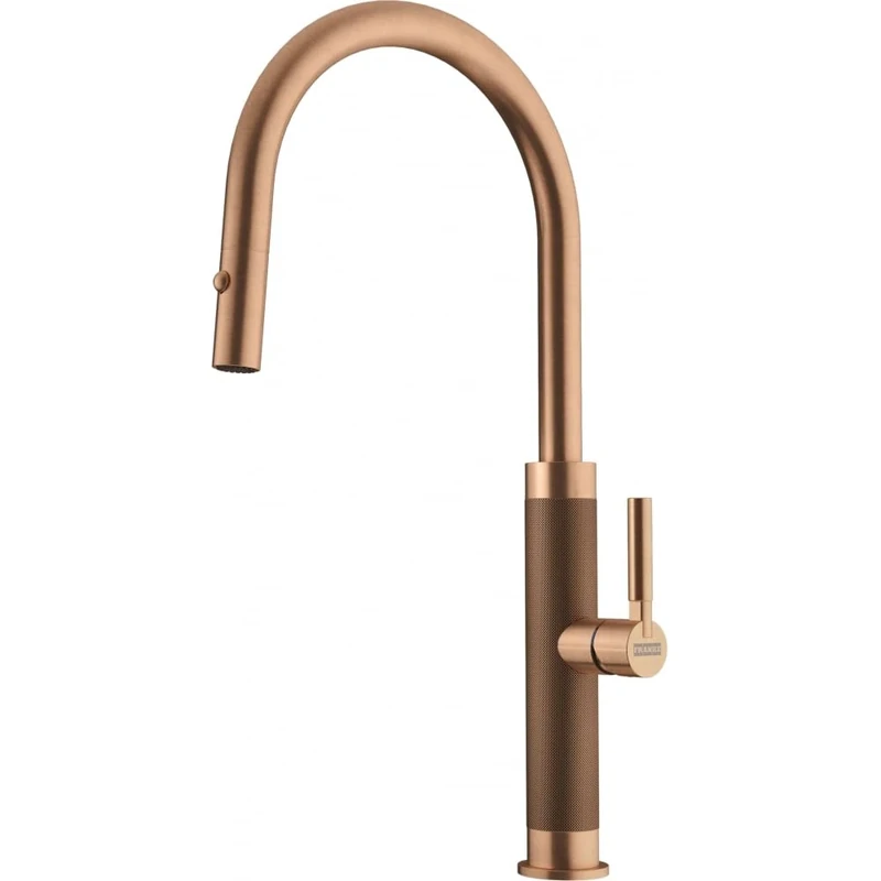 Franke Kitchen Sink tap with a Pull-Out spout Mythos Masterpiece Pull-Out Spray - Copper - 115.0711.557