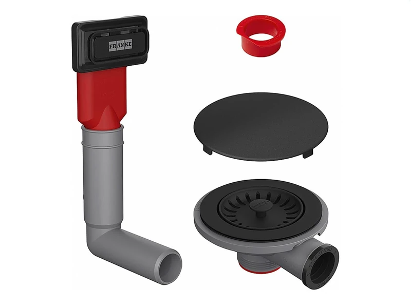 Franke Drain set Color Line - black matt - 112.0658.444