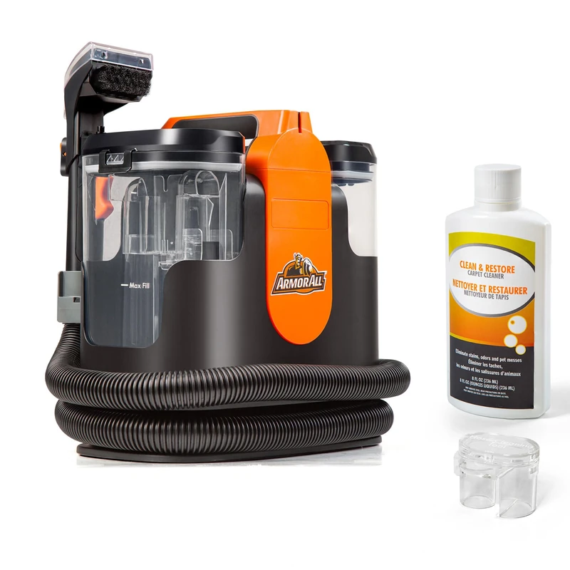 Armor All SCC301 0901 Upholstery & Carpet Cleaner, Car and Auto Detailer with Tools for Pets, Area Rugs and Couches - Image 1