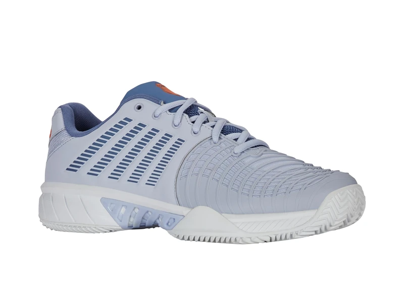 K-Swiss Men's Express Light 3 Tennis Shoe, Arctic Infinity Scrlt Ibis, 10.5 UK