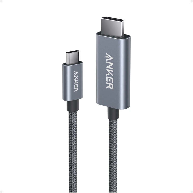 Anker 3FT USB-C to HDMI Cable - 4K@60Hz, Thunderbolt 3/4/5 Compatible