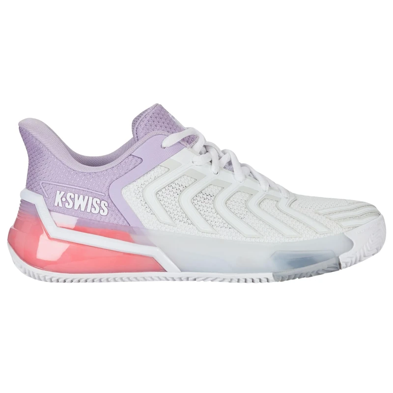 K-Swiss Women's Ultrashot 4 Tennis Shoe, Wht Orchid Petal Neonblaze, 7 UK - Image 1