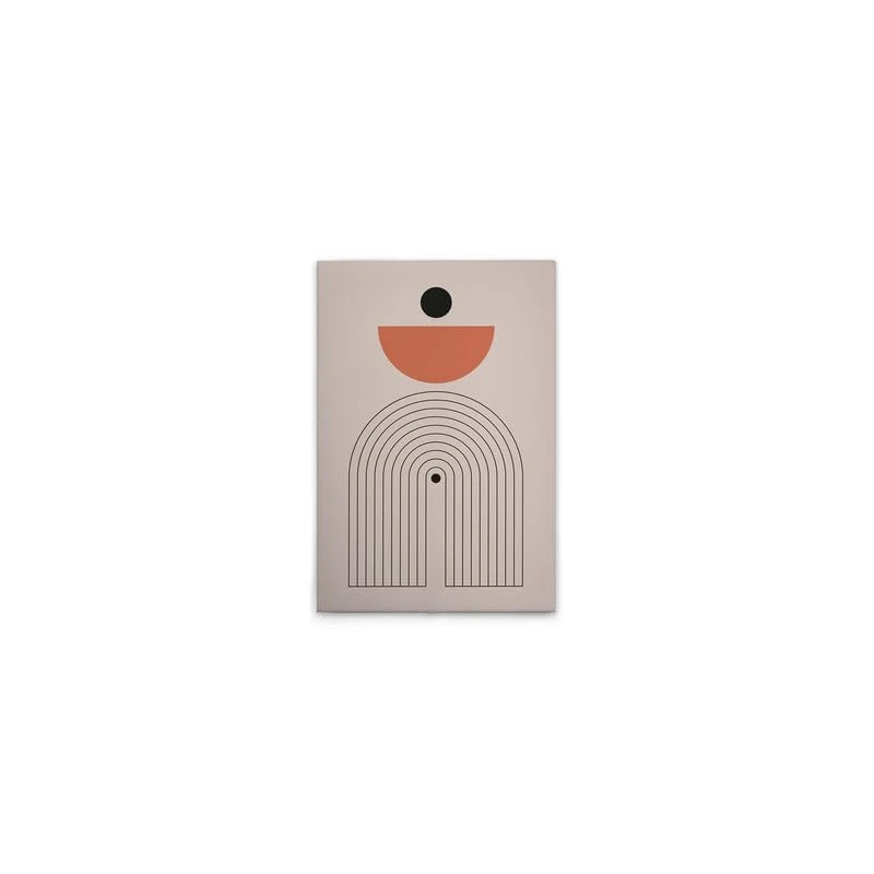 A.S. Création Canvas Picture Boho Motif, Wall Picture in Grey, Black, 40 x 60 cm, DD132566 - Image 1