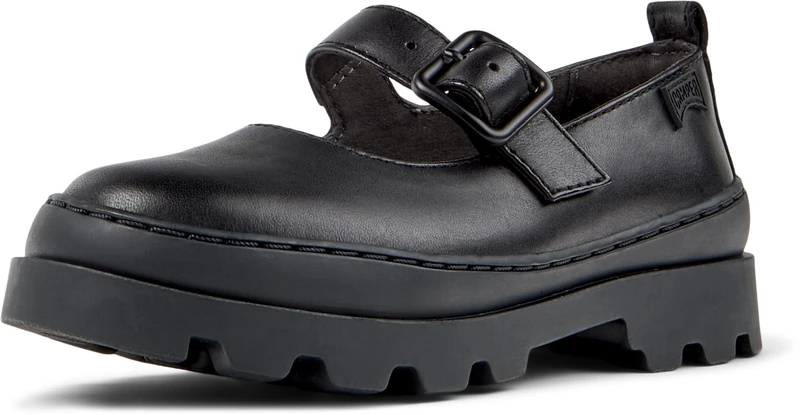 Camper Girls' Brutus K800641 Mary Jane, Black 001, 11 UK