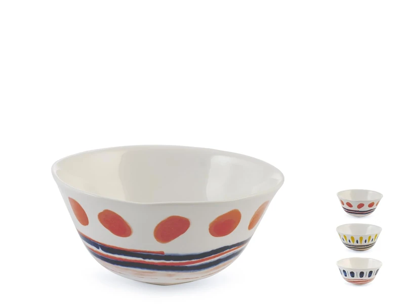 H&H Set of 6 Assorted Boho Bowls 16 cm