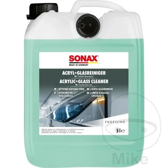 SONAX PROFILINE Acrylic+Glass Cleaner (5 Litres) Cleaner for real glass, acrylic glass and Plexiglass | Item-No. 07385050 - Image 1