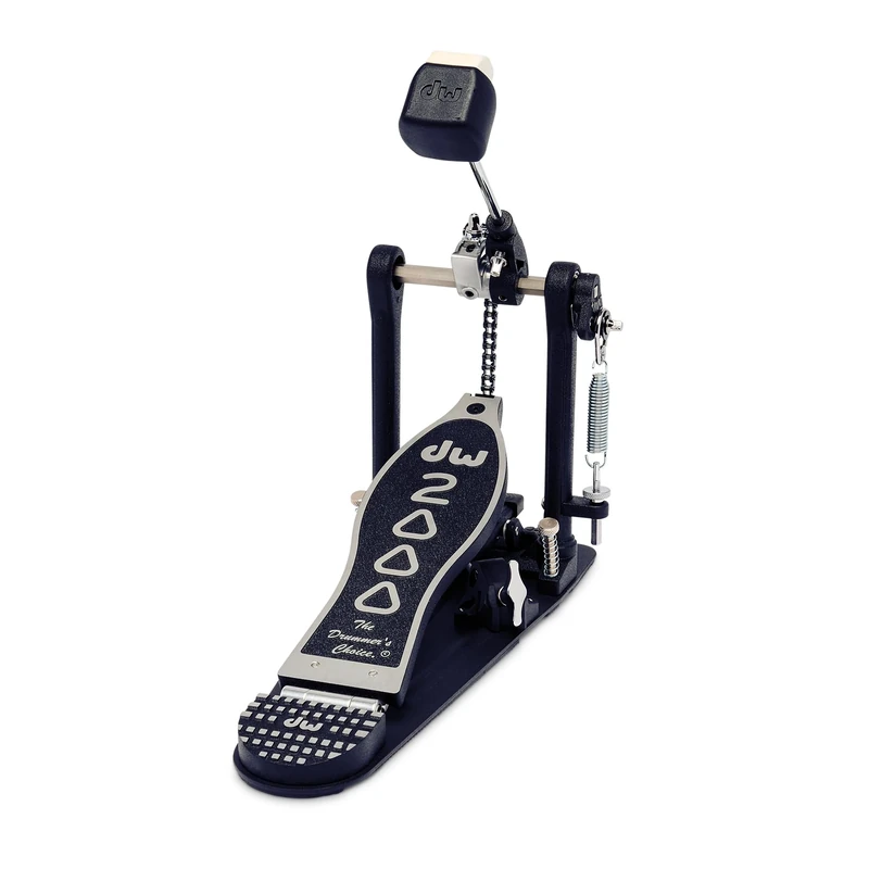 DW 2000A | 2000 Series Single Bass Pedal | Perfect for Drummers at Every Stage | Robust, All-Metal Frame with Single-Chain Accelerator Drive | Two-Way Beater | Steel Base Plate with Anti-Skid Design