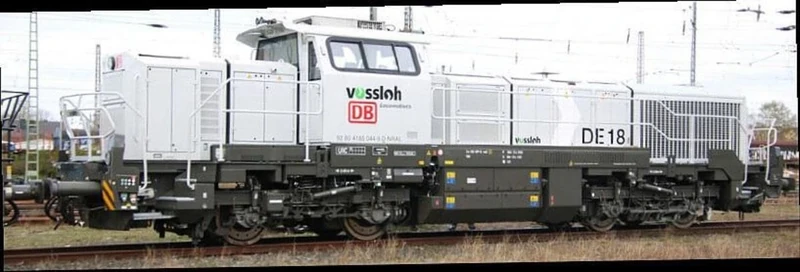 Rivarossi HR2920 DB/NordRail, diesel locomotive Vossloh DE 18, grey livery, ep. VI, Diesel Locomotive