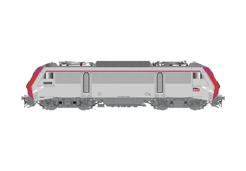 Jouef HJ2444 SNCF, 4-axle electric locomotive BB 26056, "Tecnicentre Industriel Oullins", ep. VI, Electric Locomotive