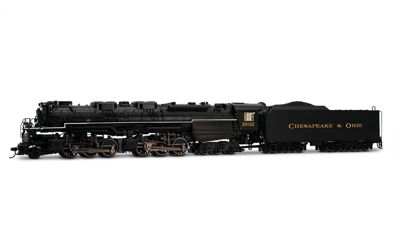 Rivarossi HR2951S Cheseapeake & Ohio, articulated steam locomotive 2-6-6-6 "Allegheny", #1632, with DCC sound decoder, Steam Locomotive