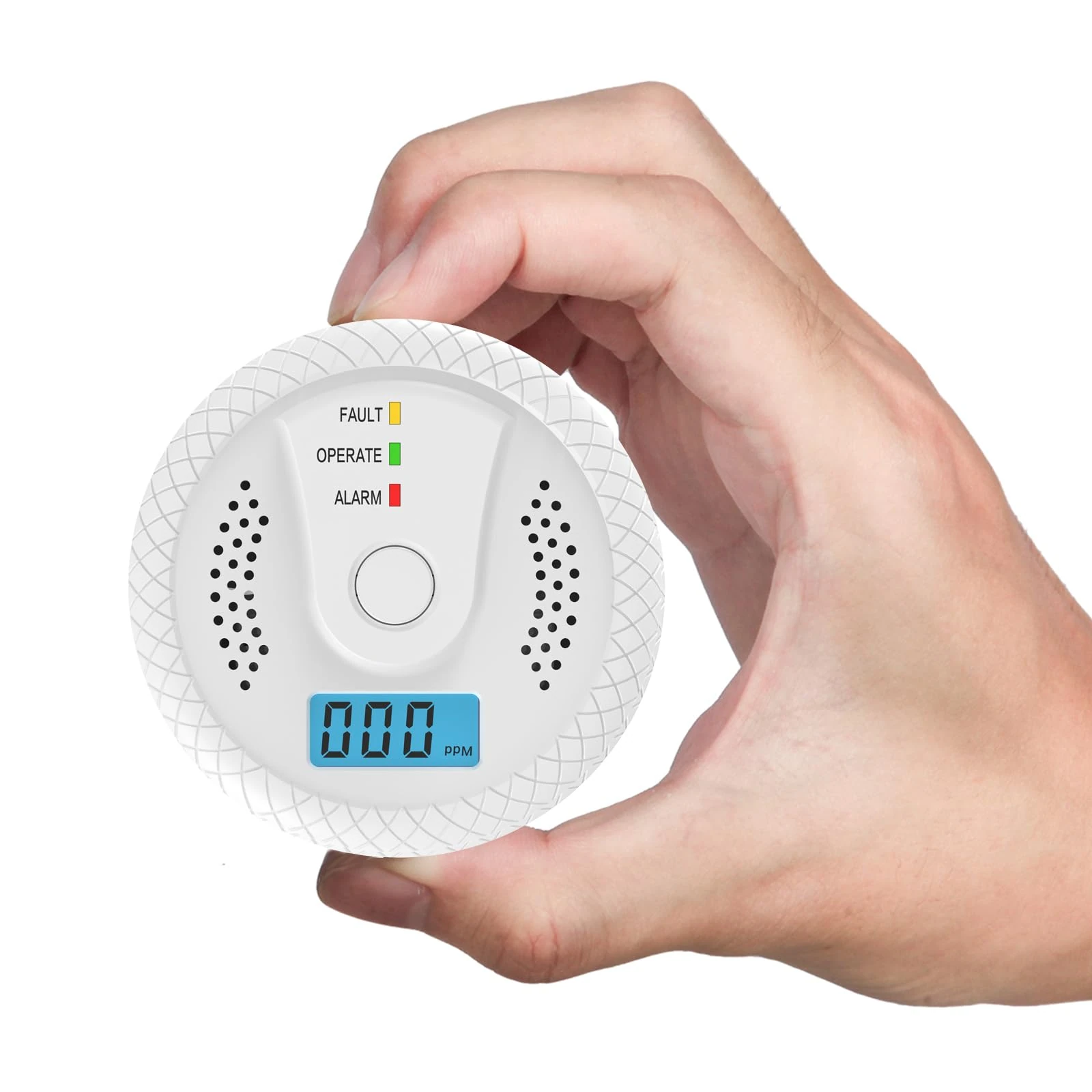 EIBEST Carbon Monoxide Detector,Carbon Monoxide Alarm, CO Detector With LED display And 85 Decibel Sound And Light Alarm