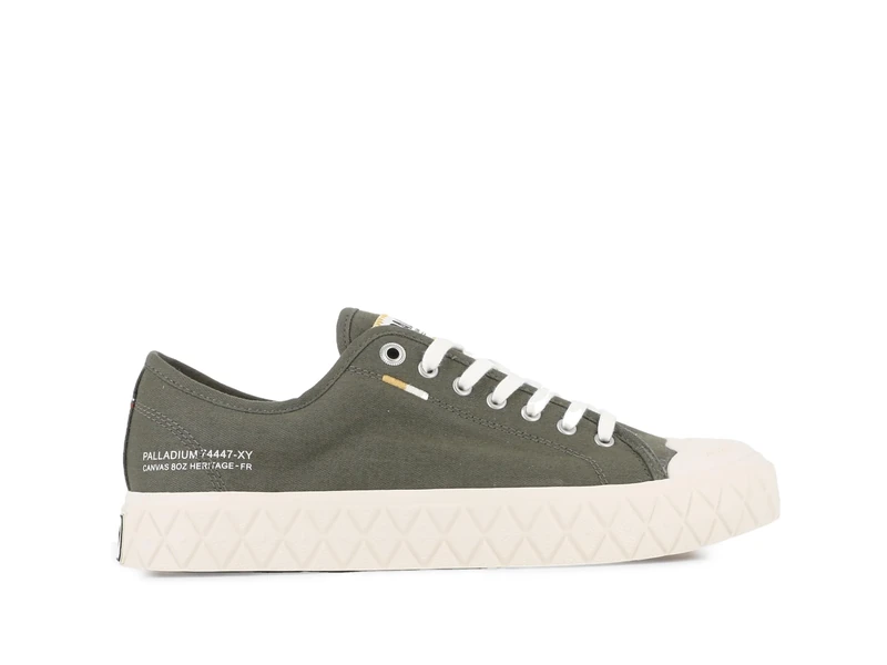 Palladium Unisex Palla Ace CVS Org Sneaker, Green Olive, 10.5 UK