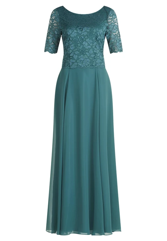 Vera Mont Women's 0179/4825 Dress, Dark Emerald, 16