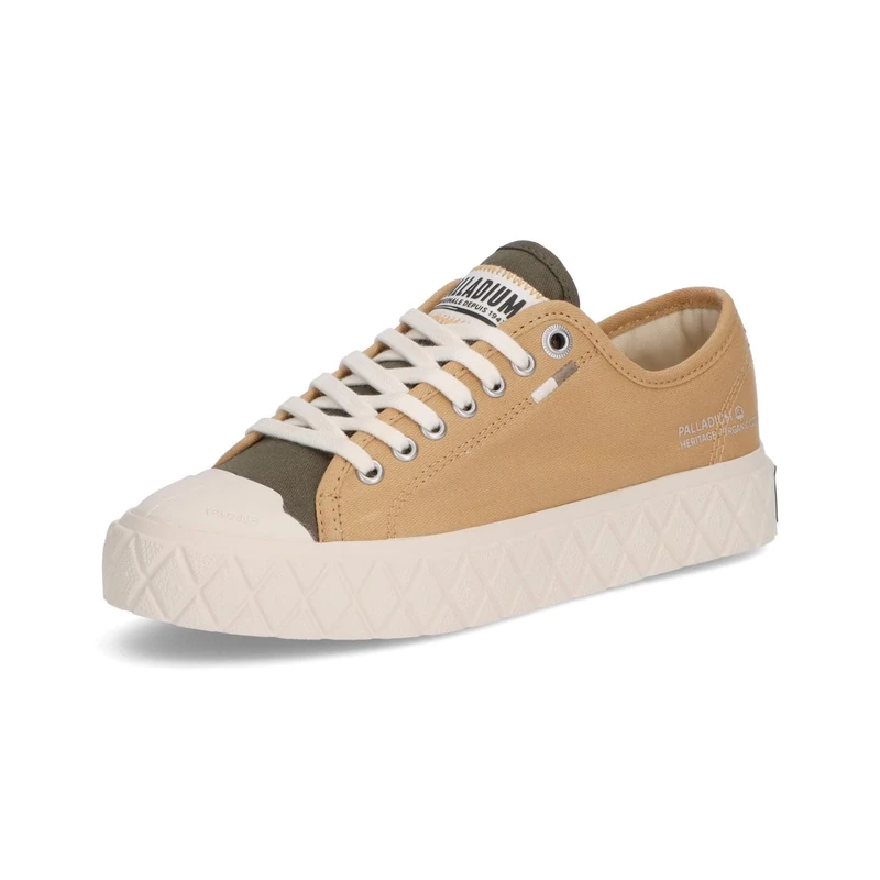 Palladium Unisex Palla Ace CVS Org Sneaker, Beige, 9.5 UK