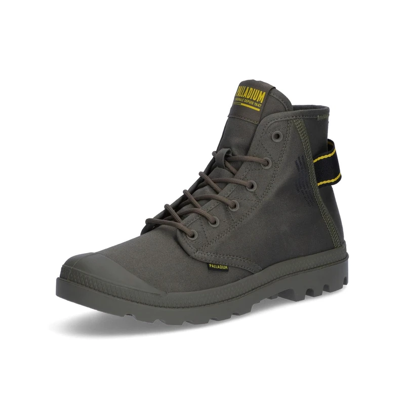 Palladium Unisex Pampa Hi Dare Ii Ankle Boot, Green, 3.5 UK